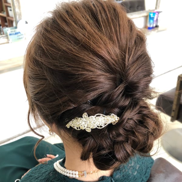 結婚式のお呼ばれヘアー！