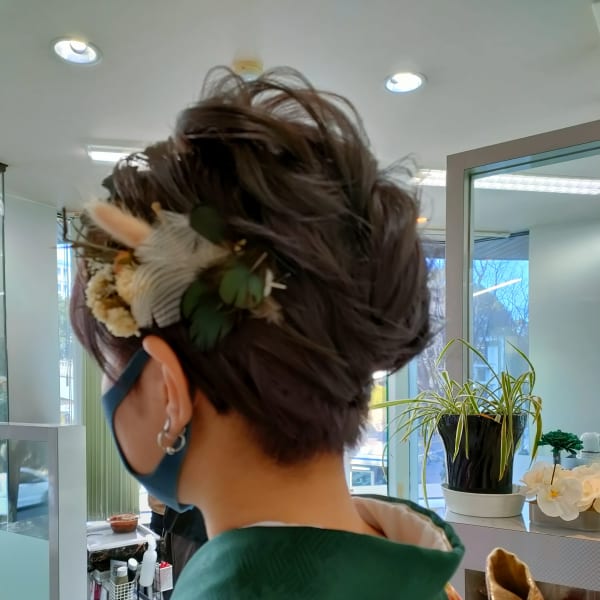 ヘアーアレンジ