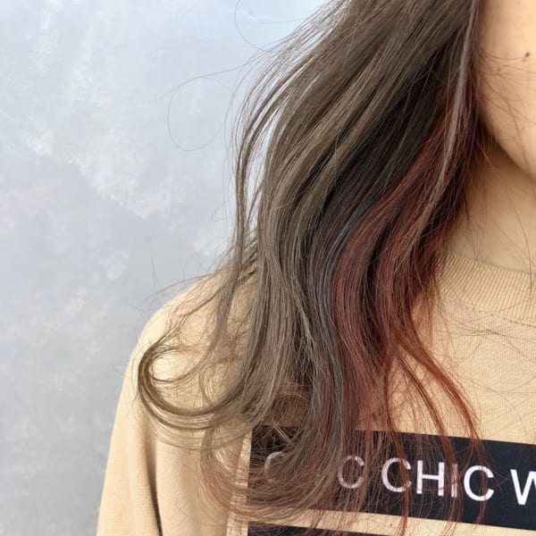 20代30代40代大人可愛いイヤリングカラーくせ毛風パーマ艶