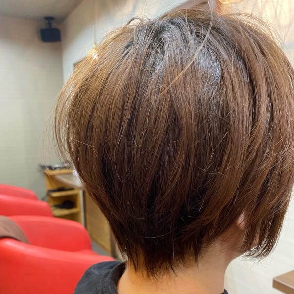 くびれショートボブ