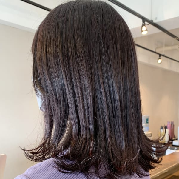 ツヤカラー ラベンダーベージュ 切りっぱなし|RIMA