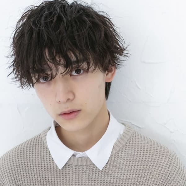 ツイストスパイラルパーマ ショートレイヤー MEN'S HA