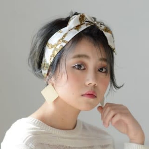 お手軽♪簡単バンダナアレンジ