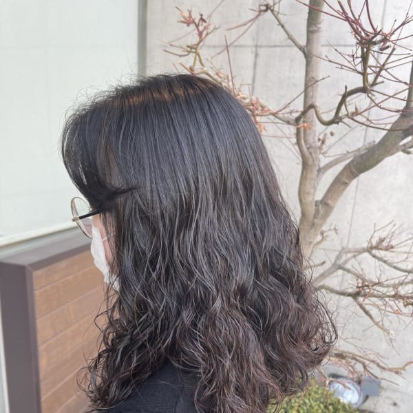 韓国風ネオソバージュ