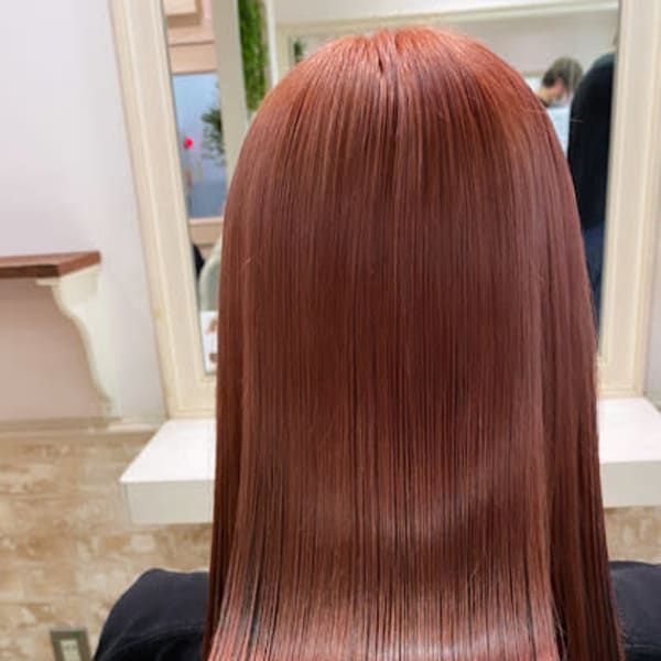 髪質改善サイエンスアクア×ピンク