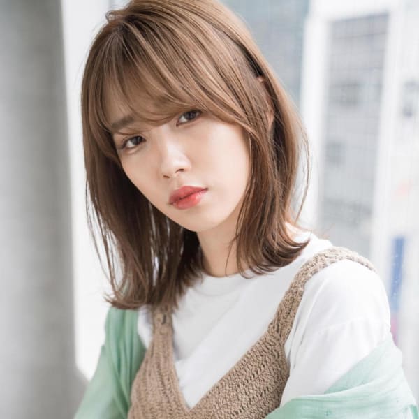 tocca 難波 外はね×透明感カラー