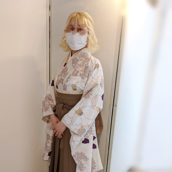 袴の着付け、ヘアセット