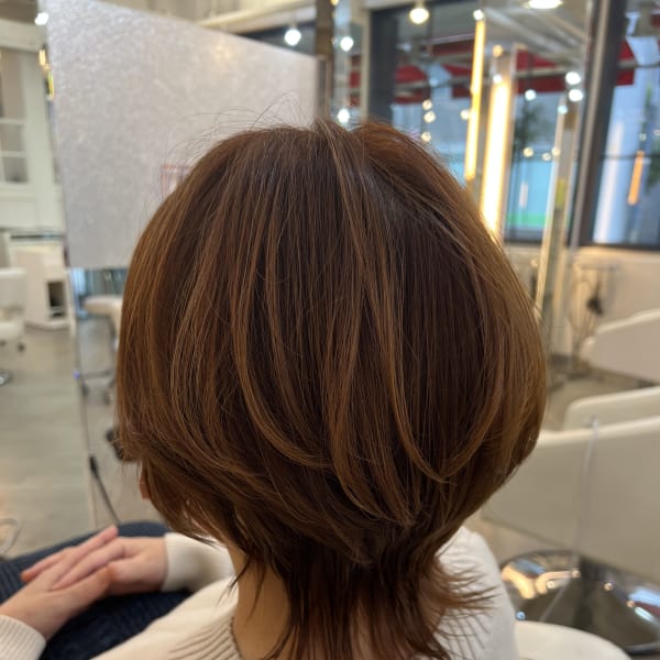 おしゃれウルフカット