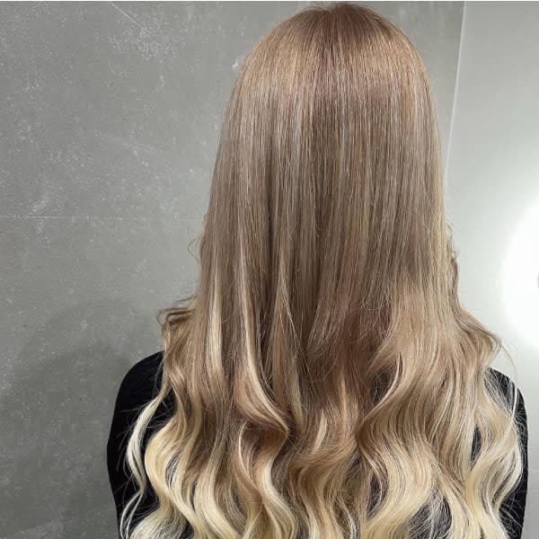 ダブルカラー/レミーシールエクステ/ハイトーン/ベージュ|LOCO