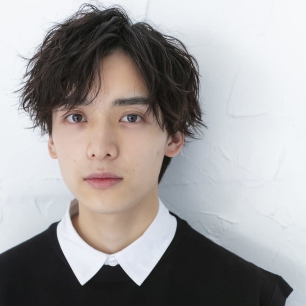 ソフトツーブロック ショートレイヤー MEN'S HAIR