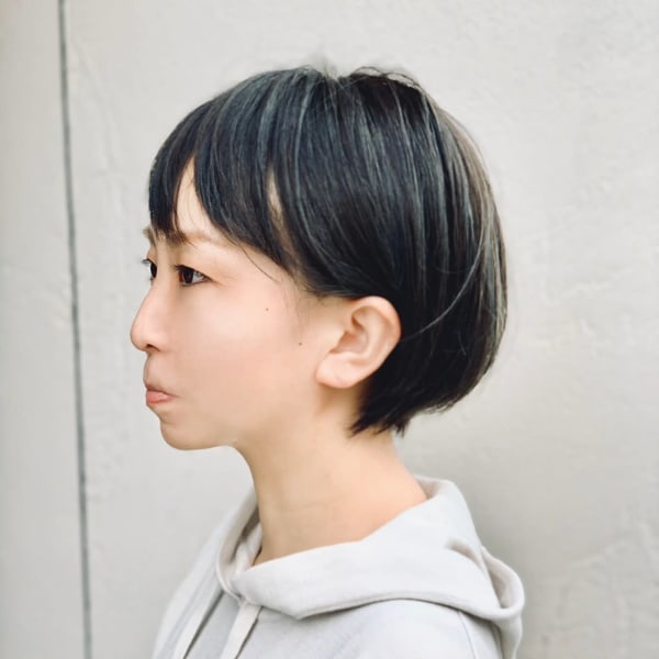 ショート×くびれショート×暗髪