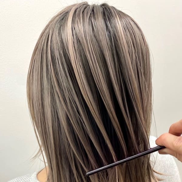 大人ハイライト_バレイヤージュ