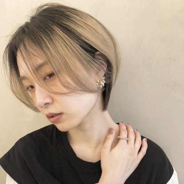 大人マッシュ☆シルキーベージュ