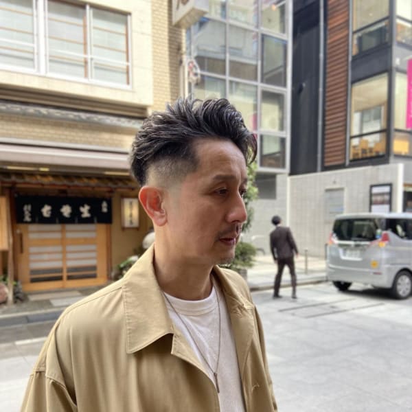 30代40代50代メンズパーマスタイル