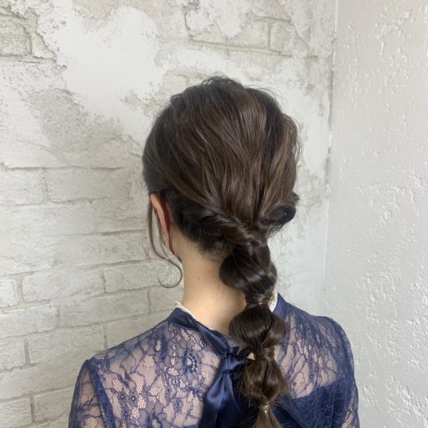 タマネギヘア結婚式ヘア20代30代4950円