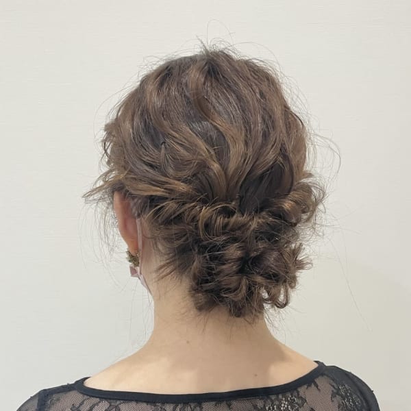 ヘアアレンジ|ファミリーヘアサロン peace