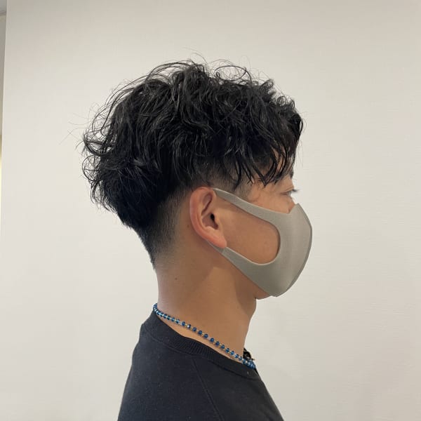 メンズパーマスタイル|ファミリーヘアサロン peace