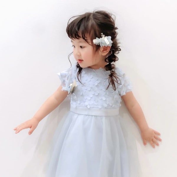 キッズツインテールアレンジ|ファミリーヘアサロン peace