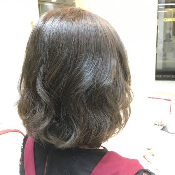 40代50代60代/デジタルパーマ/無造作/白髪染め/小顔/