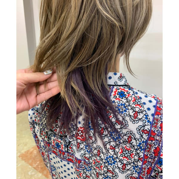 Wカラー?インナーカラー|トレボープルミエ 聖蹟桜ヶ丘店