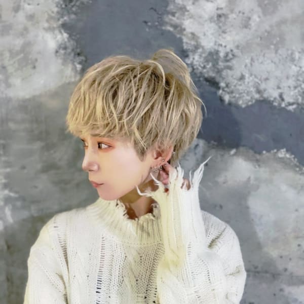 ベージュショート