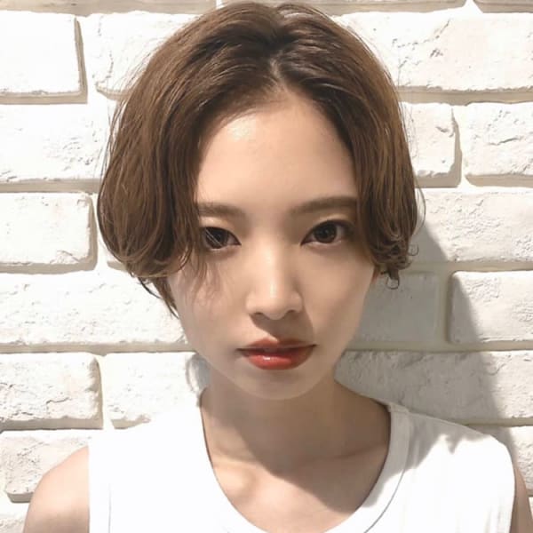 女性らしさがキメて☆ハンサム/マッシュショート