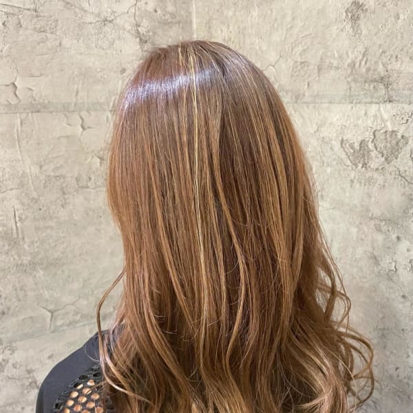 ミルクティーベージュハイライト