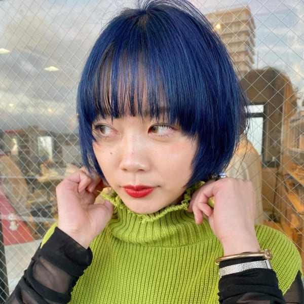 【CHESTER】ミニウルフ ブルーヘア ウルフマッシュ