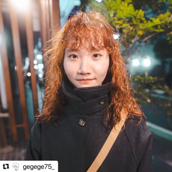 《e's中目黒美容室》扱いやすさ◎ハードパーマ【Genta】