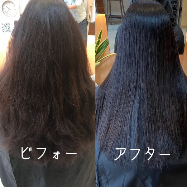 髪質改善艶髪トリートメント（くせ解消）|CROWN 髪質改善サロン 堀江店