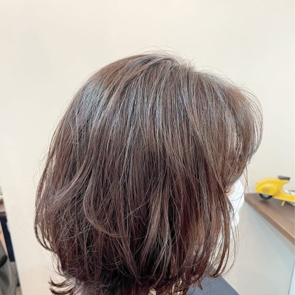 ミディアム×外ハネ