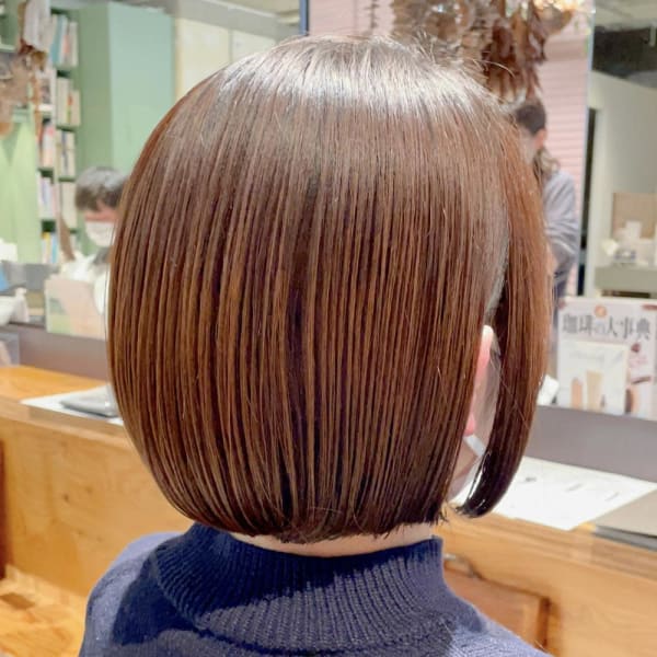 【ぱつっと◎】ミニボブ