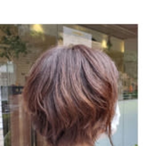 ゆるふわショートボブ|Birthday 拝島店