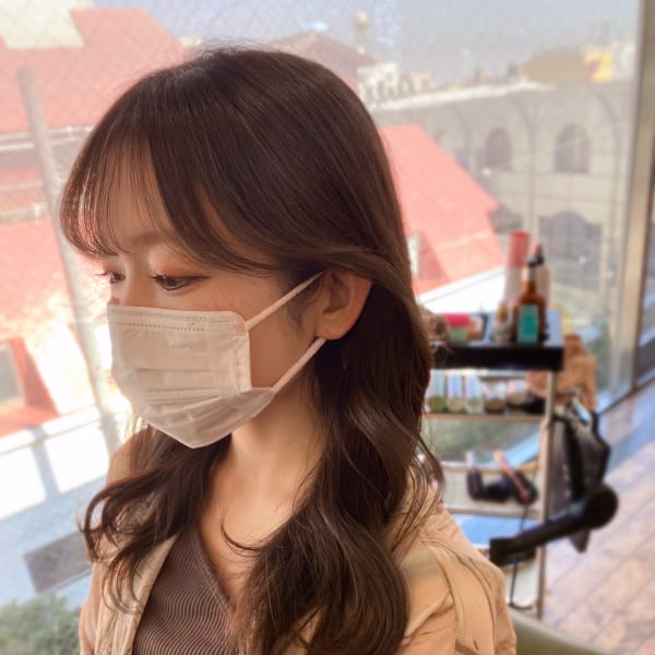 お顔周りカット