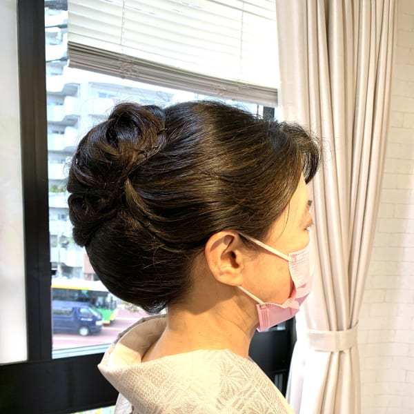 ヘアーセット 和髪