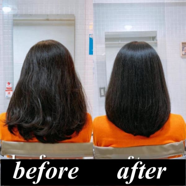 美髪整形ストレート（髪サプリで艶感抜群の縮毛矯正）