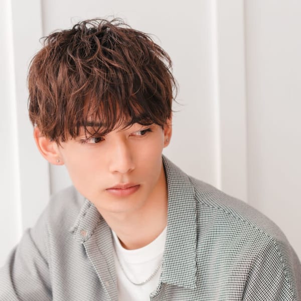 大人マッシュスタイル