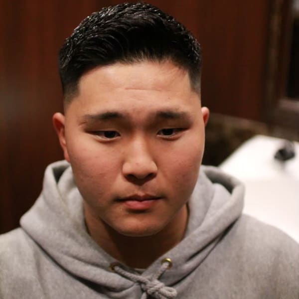 ビジネスフェードスタイル/飯田橋/神楽坂/ベリーショート