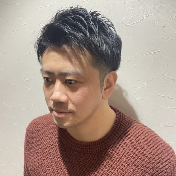 ツーブロックアップバンク