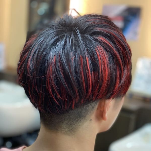OM'S passer‐ヘアスタイル