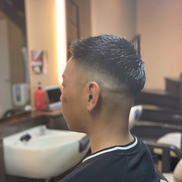 OM'S passer‐ヘアスタイル