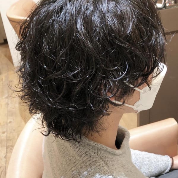 【luccica】ウルフ×スパイラルパーマ|Luccica hair&spa