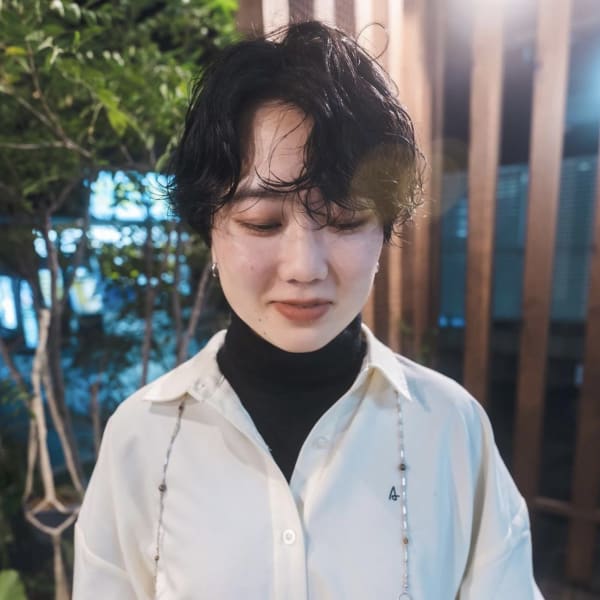 《e's中目黒美容室》大人のラフ感パーマ【Genta】