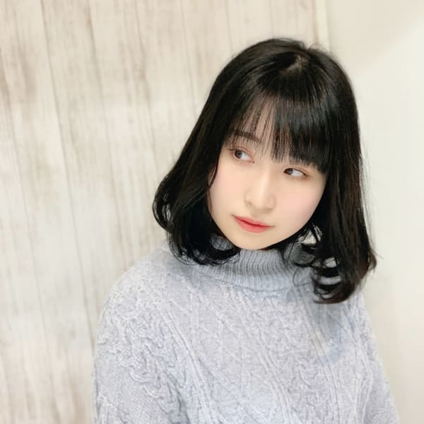 （仙台美容室）肩上のワンカール気味ボブスタイル！
