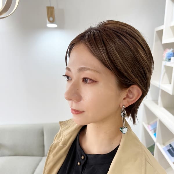 大人のショートウルフ