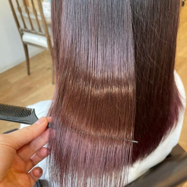 トリートメント/髪質改善酸熱トリートメントカラー