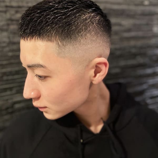 クロップ×スキンフェード