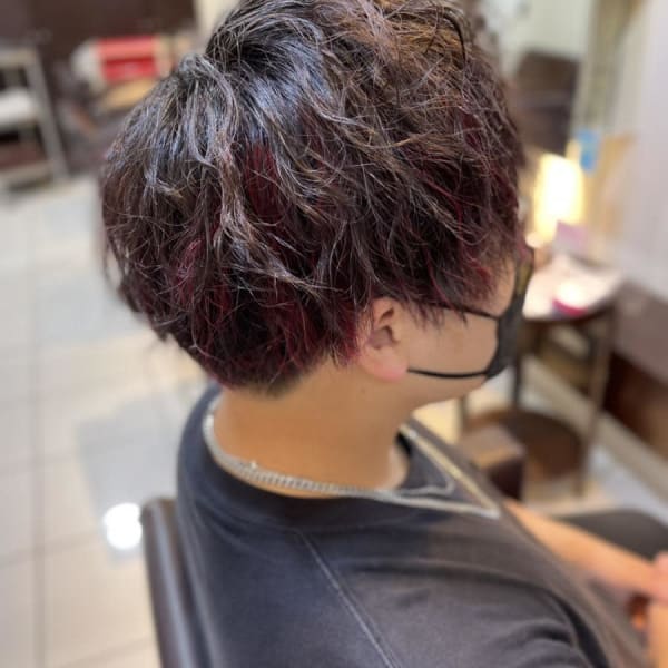 赤のハイライトカラー