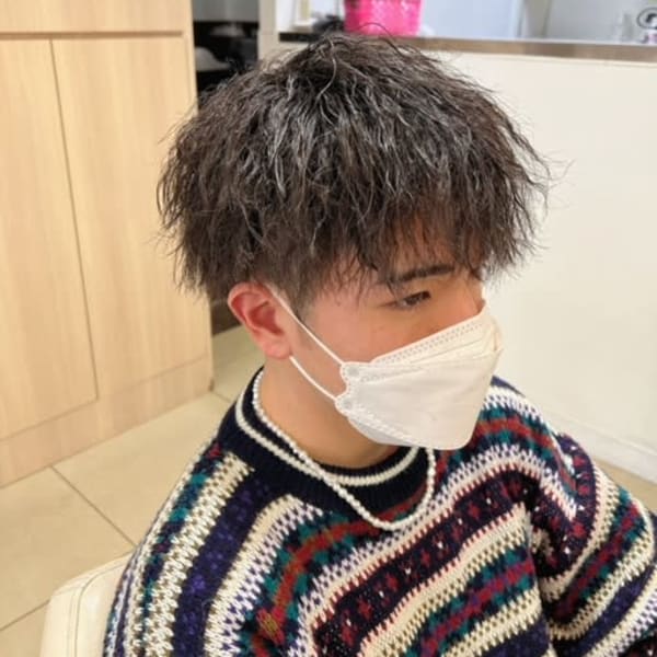 ツーブロックツイスト