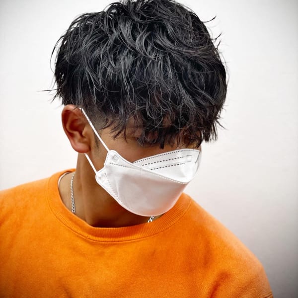 スパイラルパーマ